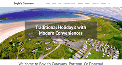 Desktop Screenshot of boylescaravans.com